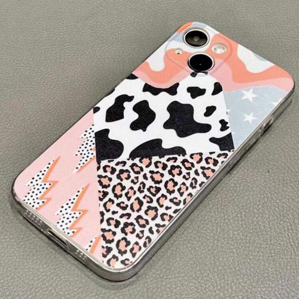 iPhone 14 Pro Max multi color print phone case
